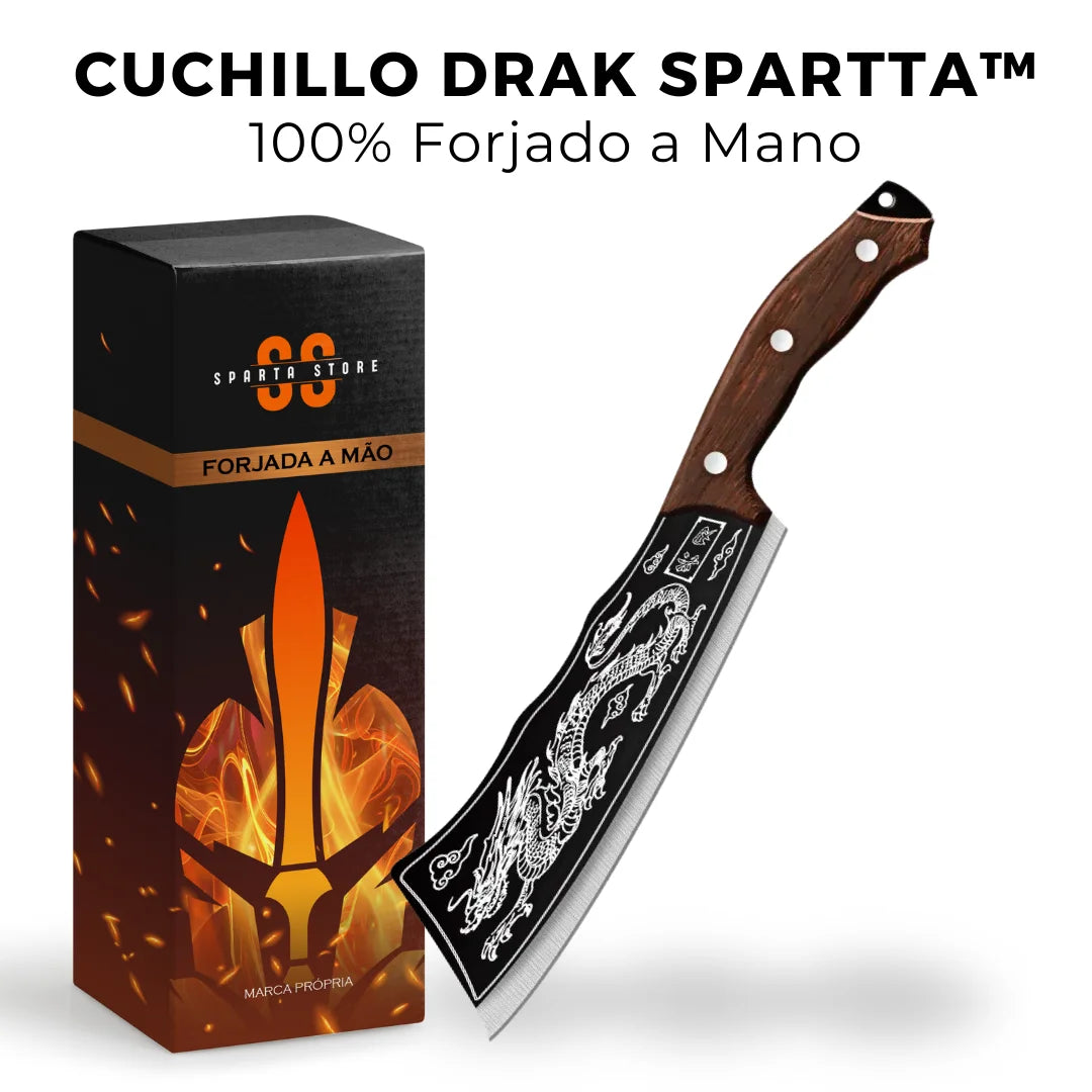 Cuchillo Drak Spartta™ • Cuchillo Japonés 100% Forjado a Mano